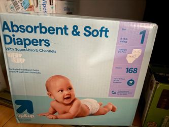 Size 1 diapers 168Ct