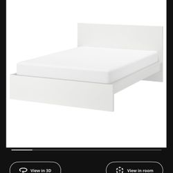 IKEA Queen Bedframe With 2 Drawers 