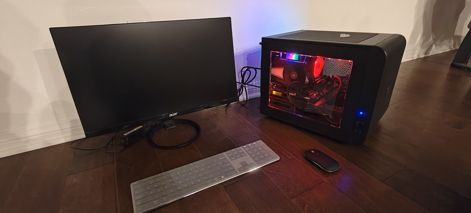 Ryzen Gaming PC / LED Monitor 1080p