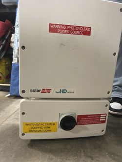 10, 000 Watt Solar Edge Inverter