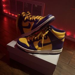 purple & yellow Jorden’s 