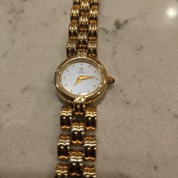 LADIES NOBLIA GOLD PLATED WATCH 