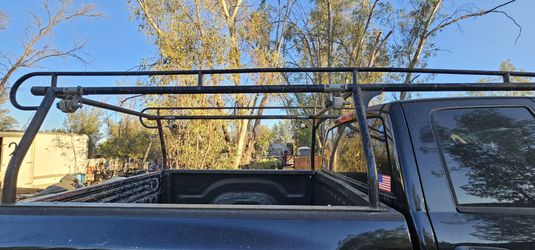 Bed rack tube for short bed trucks
