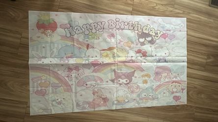 Hello Kitty Happy Birthday Banner