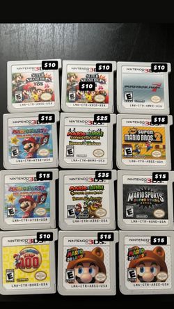 Nintendo 3DS games
