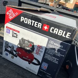 Air Compressor With 3 Air Guns 