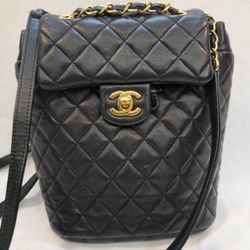 Chanel Lambskin Quilted Mini Urban Spirit Backpack