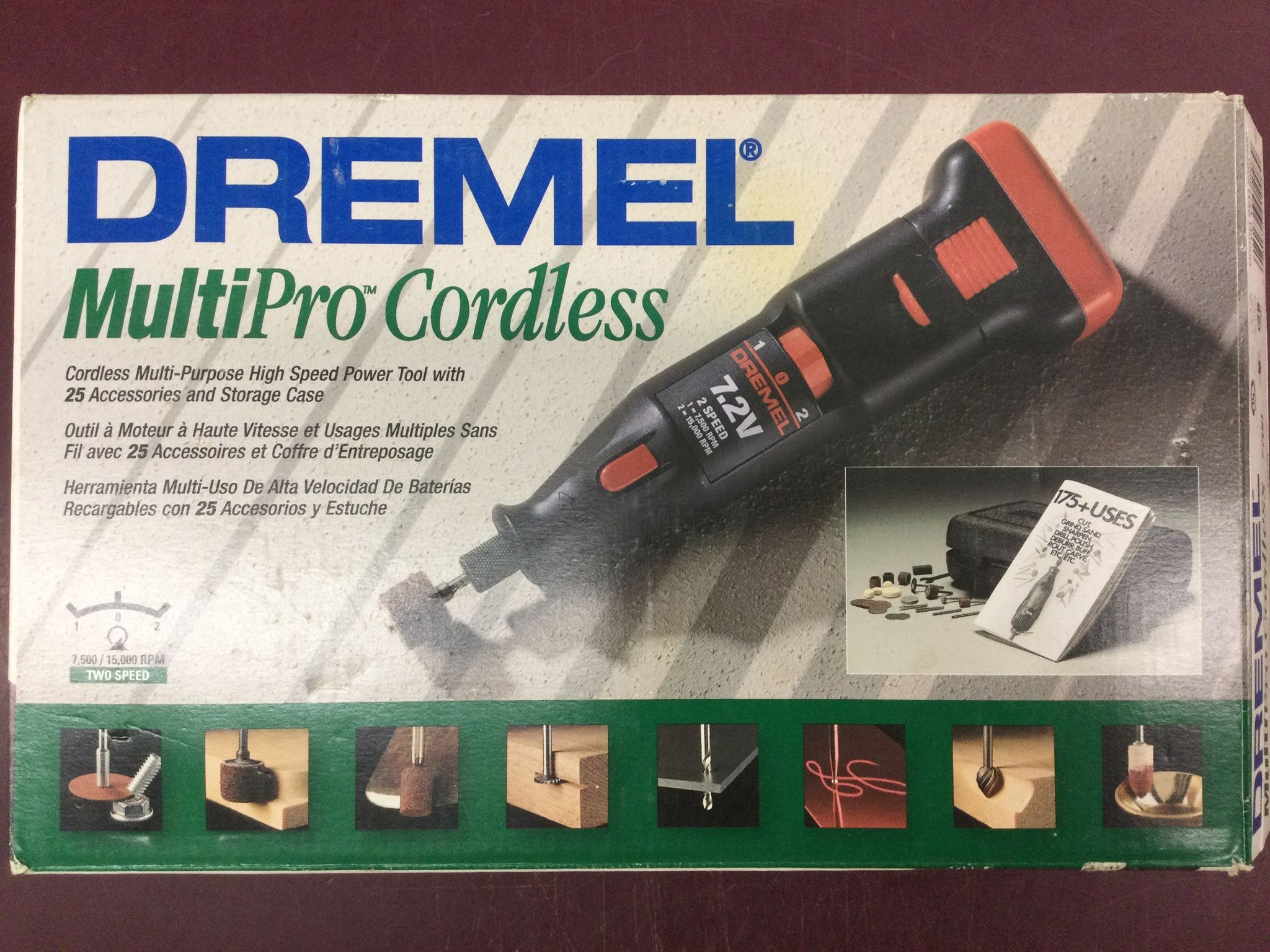 Cordless DREMEL MultiPro Rotary Tool Cut Polish Sand Wood Metal Plastic