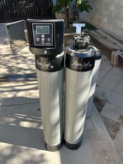 Rain soft water system