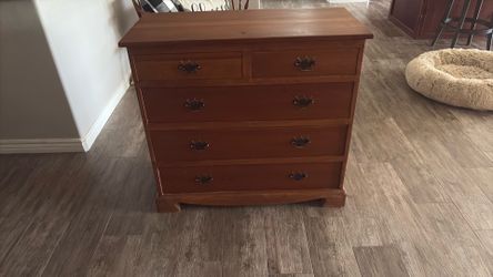 Five drawer dresser