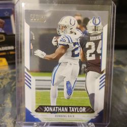 2021 Score Jonathan Taylor Card Number 1 65