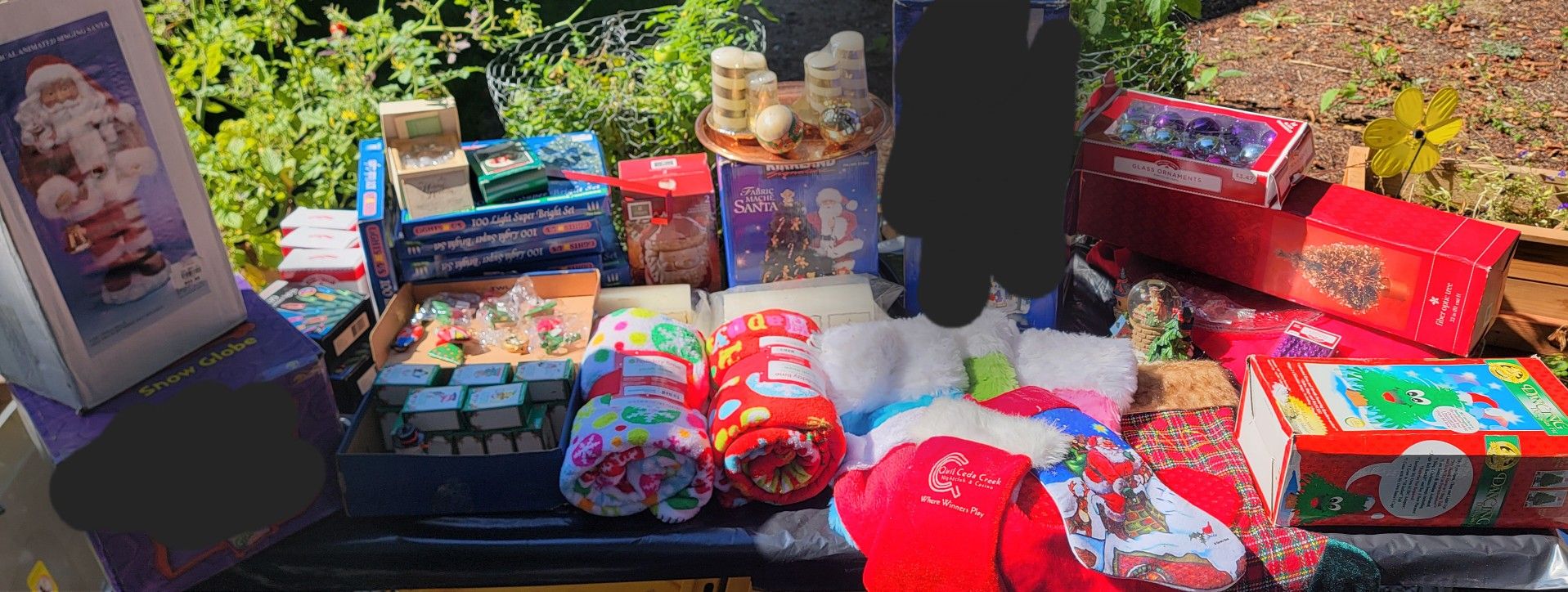Christmas stuff new and used $80 obo