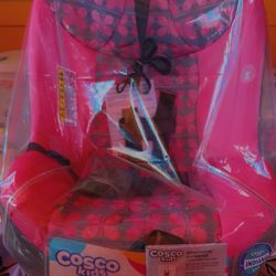 Cosco Kids Scenera Extend Infant & Toddler Convertible Car Seat, Pink Butterfly