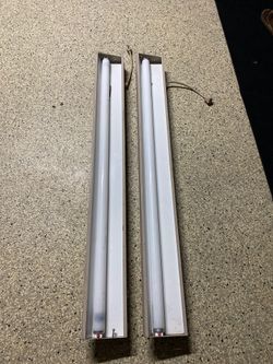 Fluorescent lights.