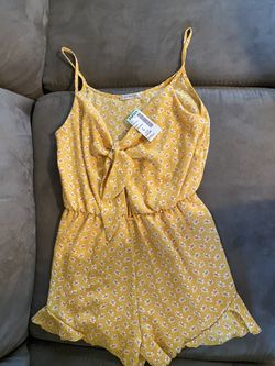 Papaya shorts romper