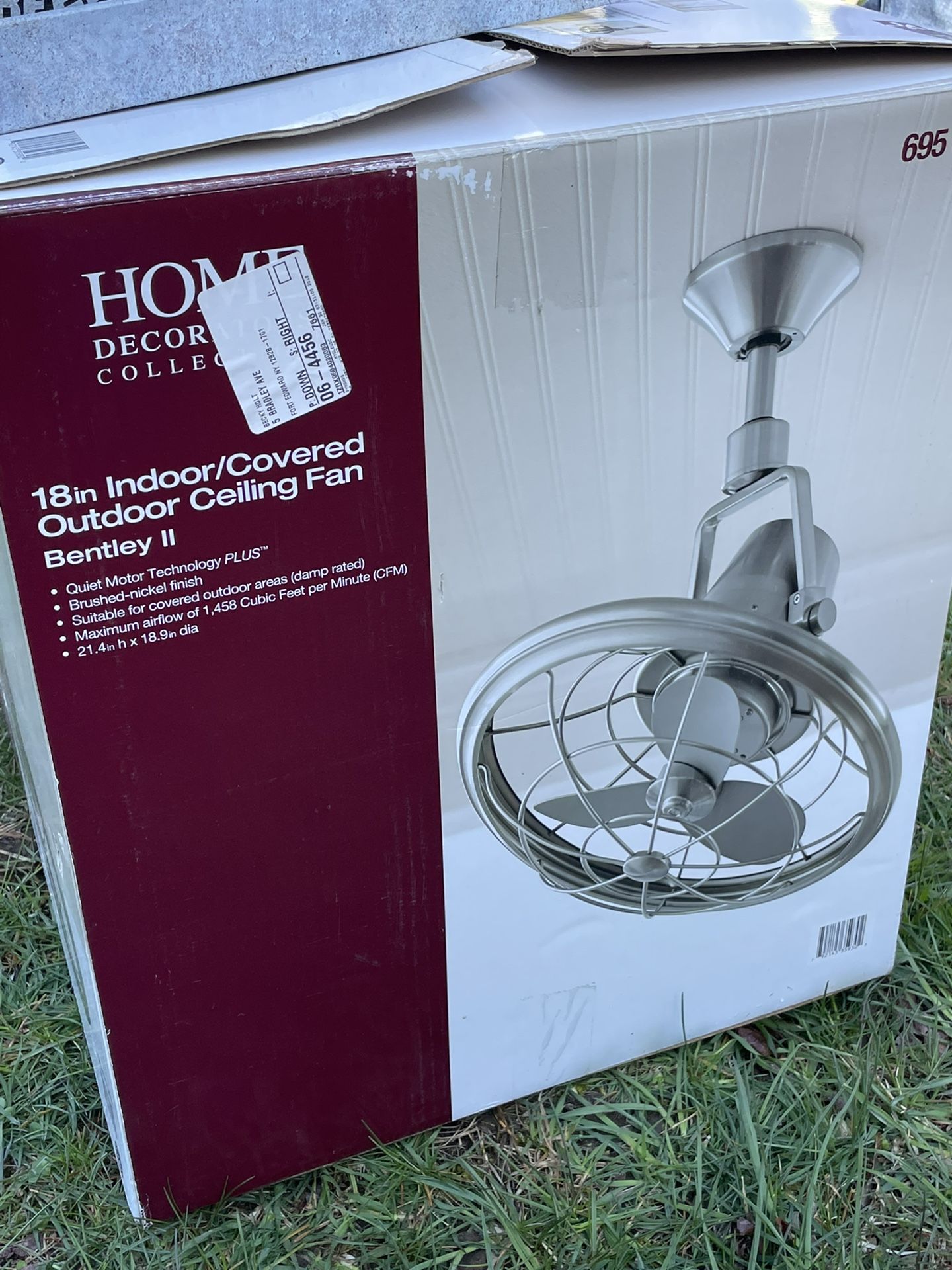 18in Indoor/Outdoor Ceiling Fan