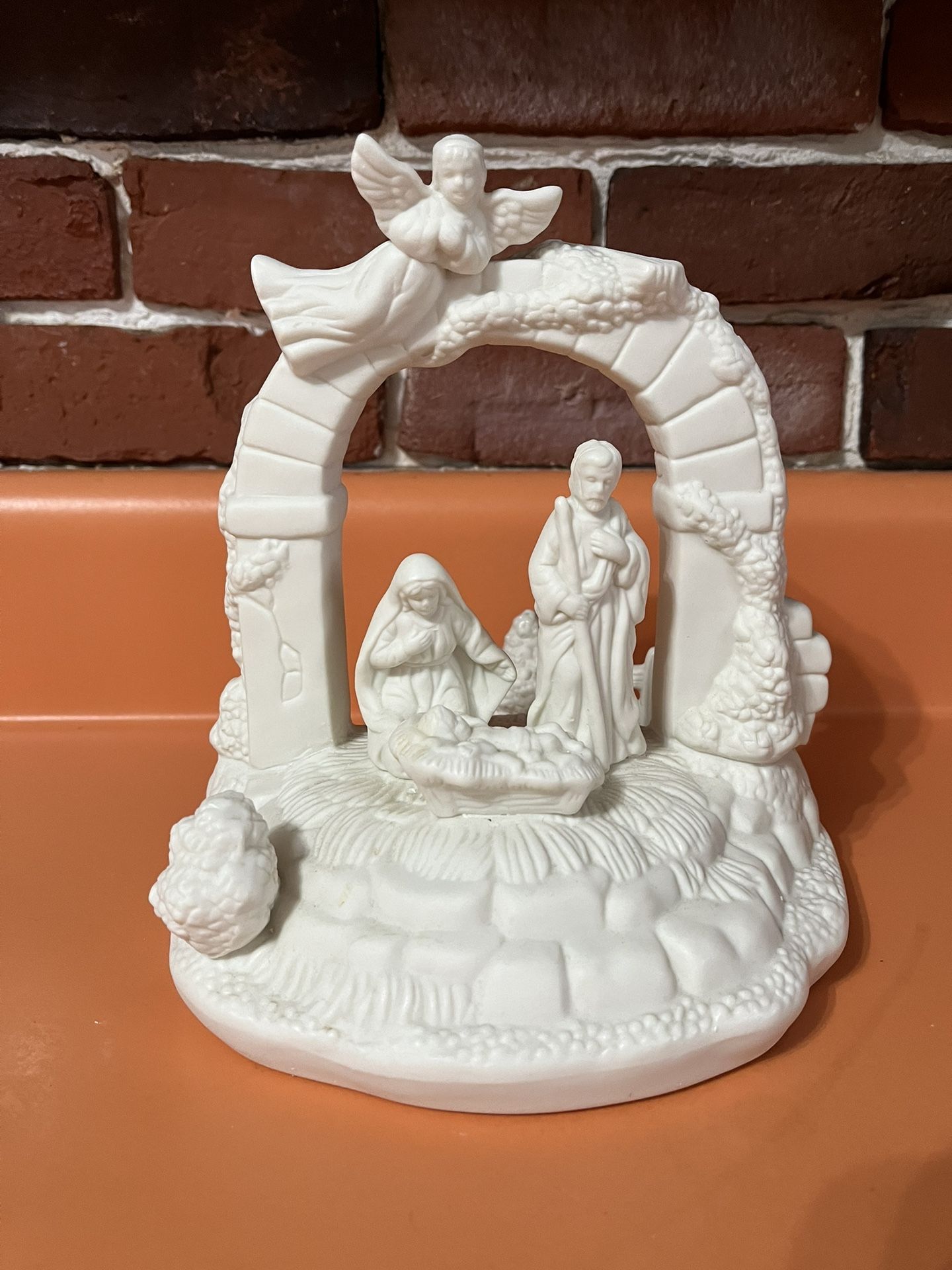 Musical Porcelain Nativity