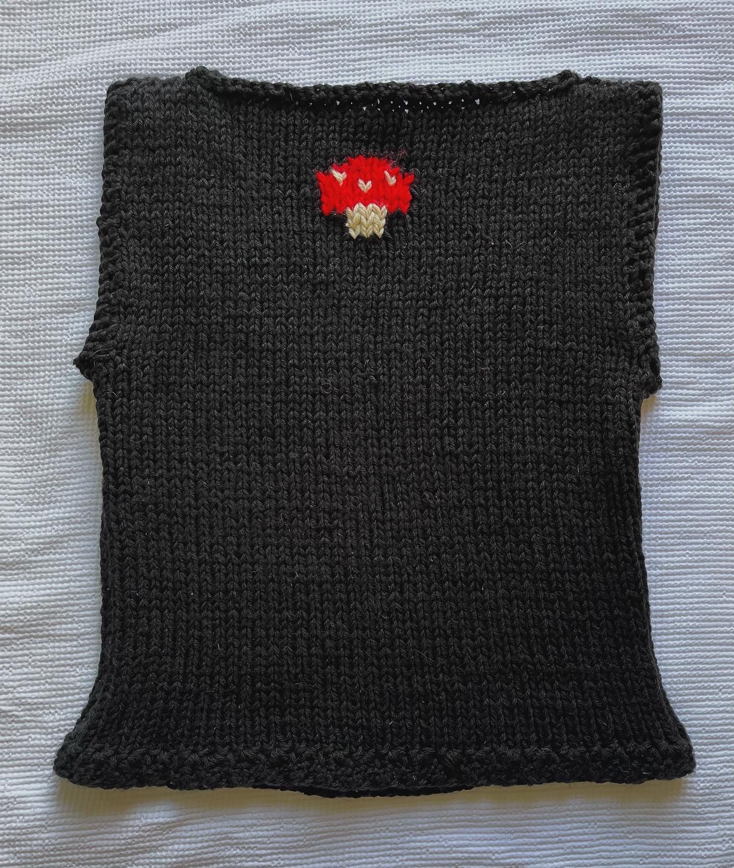 Knit Mushroom Sweater Top! 🍄