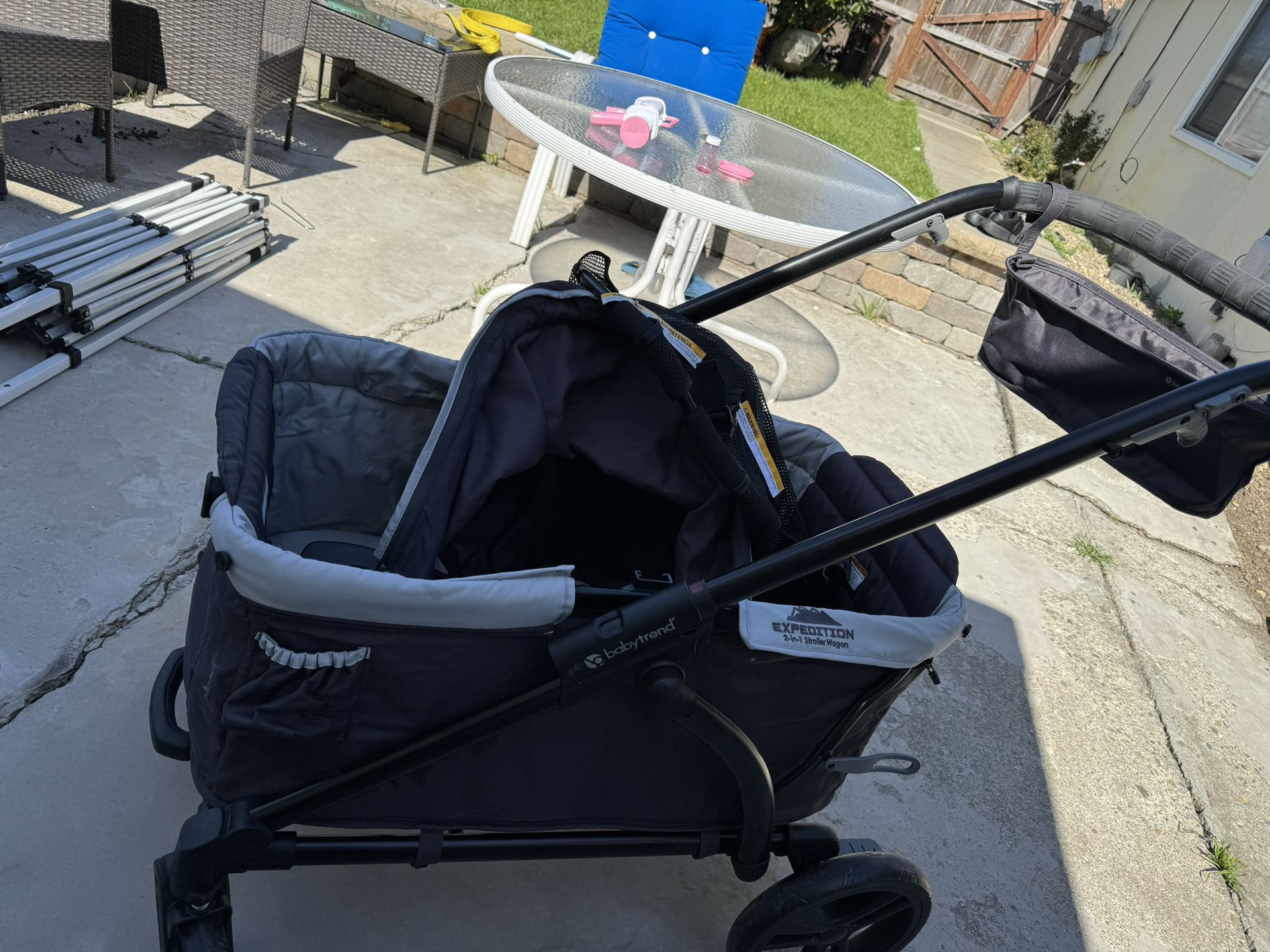 2in 1 Expedition Stroller Wagon 