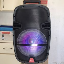 Bluetooth Speaker - 15” Woofer - Rechargeable 