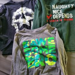 Boys Long Sleeve Shirts 5T