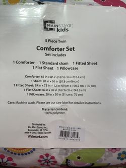 Bed-in-bag Comforter Set