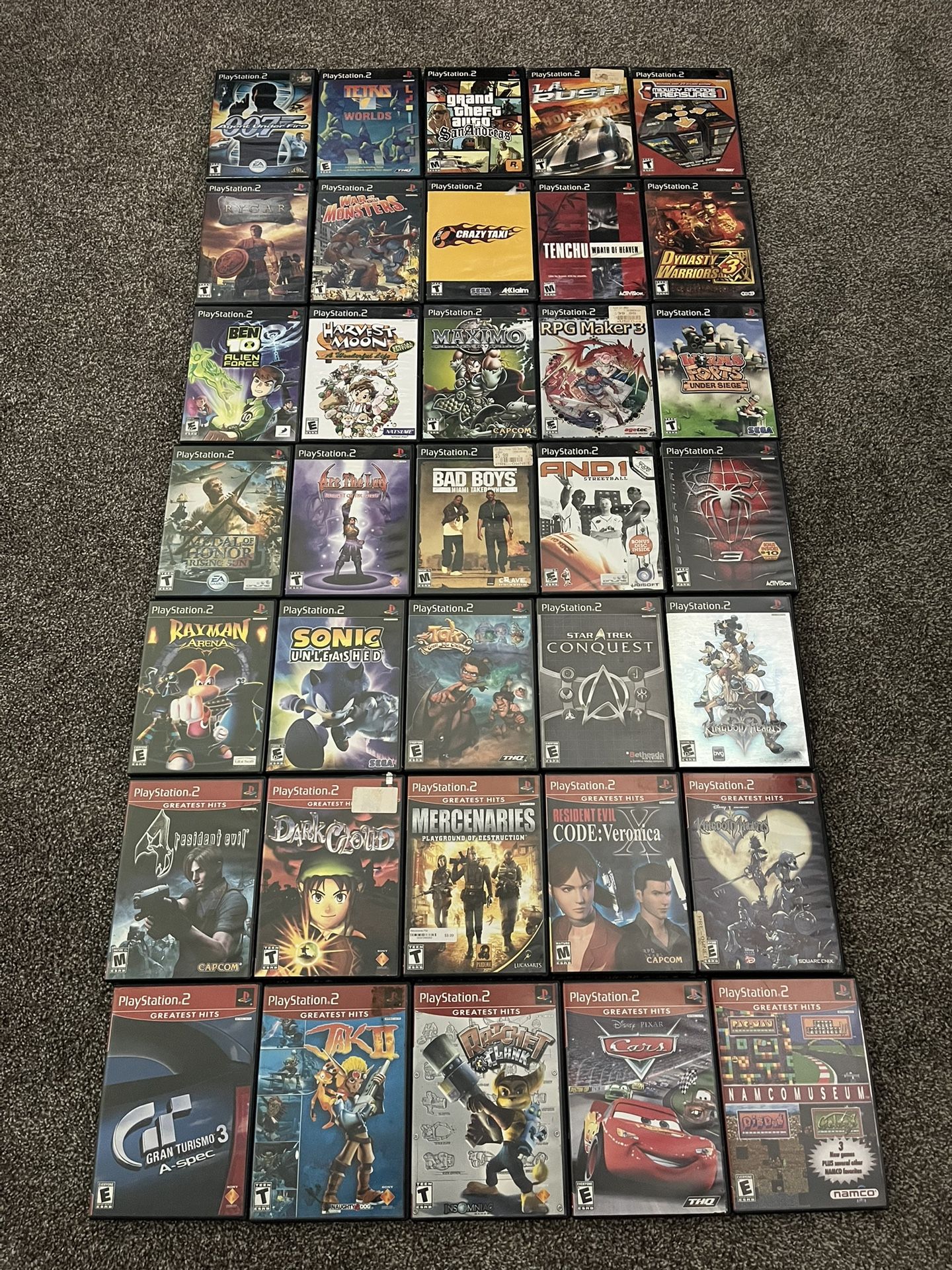 PS2 Games - Prices Vary Per Game