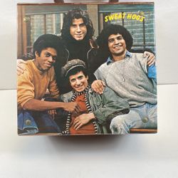 Vintage 1976 welcome back kotter record case w/records