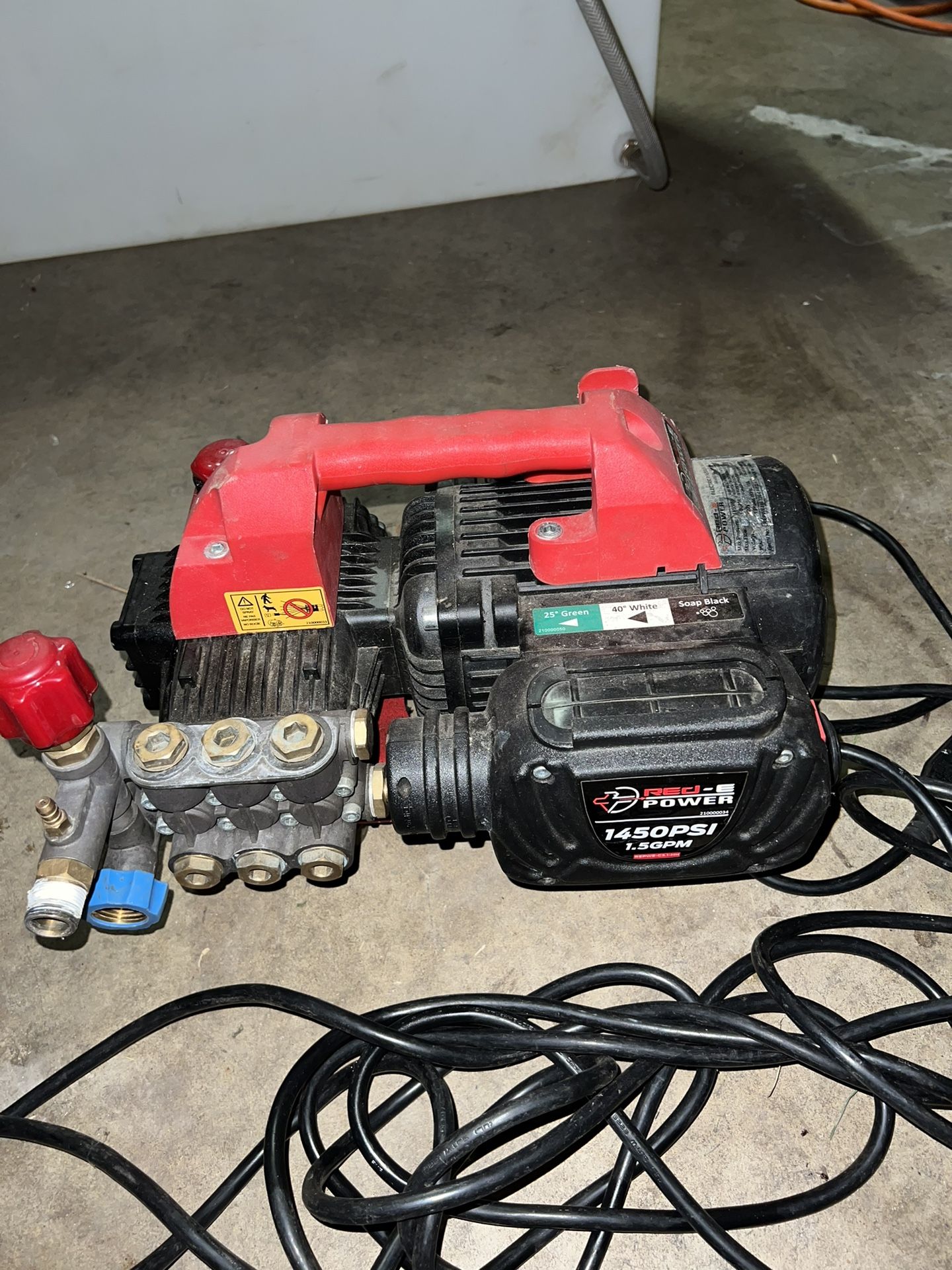 Red E Power Electric Pressure Washer