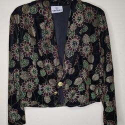 Ninalee Women's Vintage Jacket Blazer 