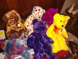 Large TY Beanie Babies (Prince Diana &More)