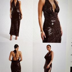 Meshki Sequence Dress 