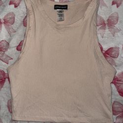 Beige/Nude Crop Top