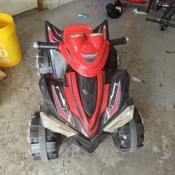 Modded Power wheel ATV 20volt