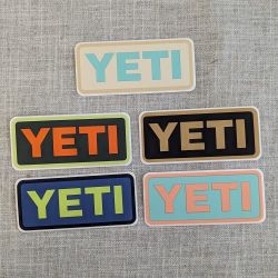 YETI Decal / Stickers - Set of 5