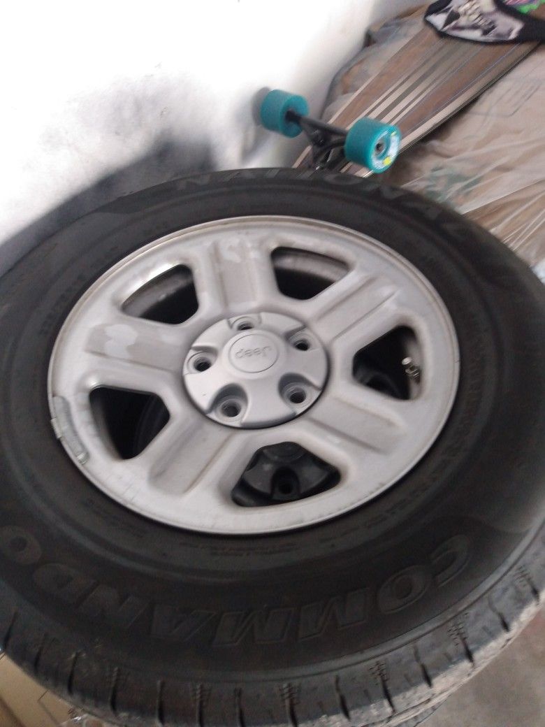 17 Inch Wrangler Wheels *Set Of 5*