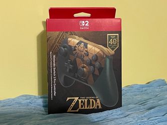 Nintendo Switch 2 Pro Controller Zelda 40th anniversary edition