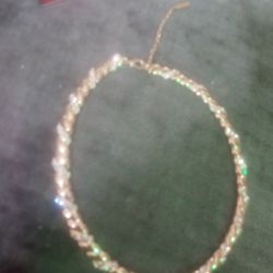 925 Sterling Silver Choker With Cubic Zirconians