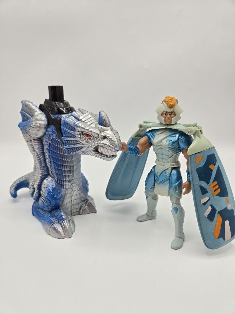 1995 Summit Dragon Flyz Action Figure Vintage Galoob 5" W/ Dragon Launcher WORKS