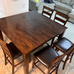 Dining Table, Kitchen Table Solid Wood