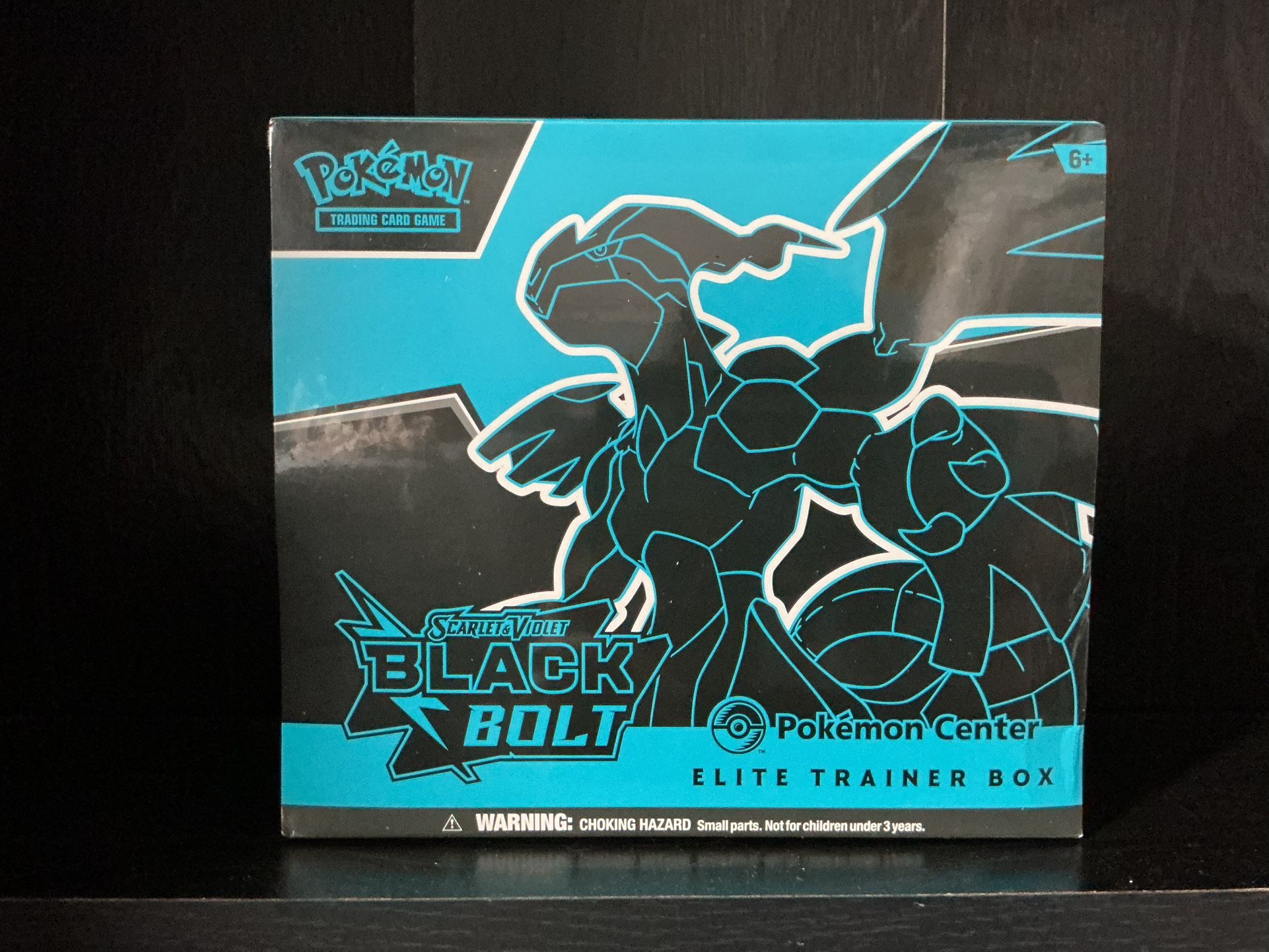 Black Bolt Pokemon Center Stamped ETB