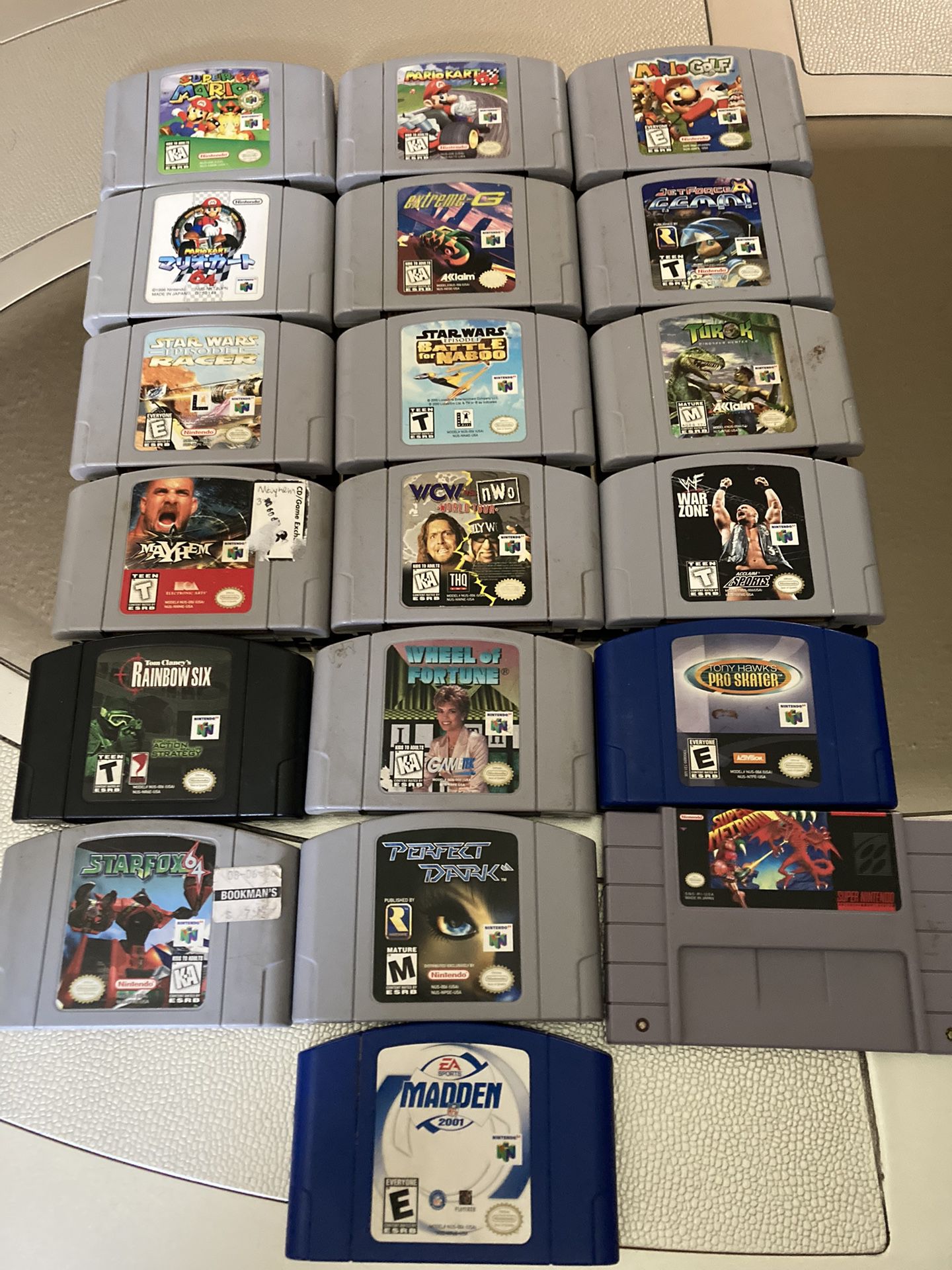 Nintendo 64 Games Prices Are Below 