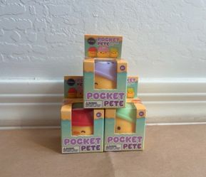 Top Trenz Pocket Pete Butter Squishers FULL SET (Frog Bear Strawberry) Squishy Toys. Needoh’s
