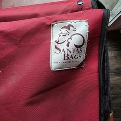 Santas Bags 72+ Ornament Holder W/ ornaments.