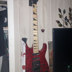 Jackson Electric Guitar With Amp 