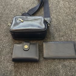 Nancy 3 Pc Purse W/ Wallet & Checkbook Cover