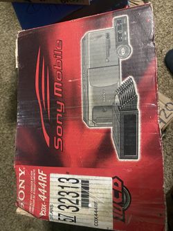 Sony FM CD CHANGER. OPEN BOX