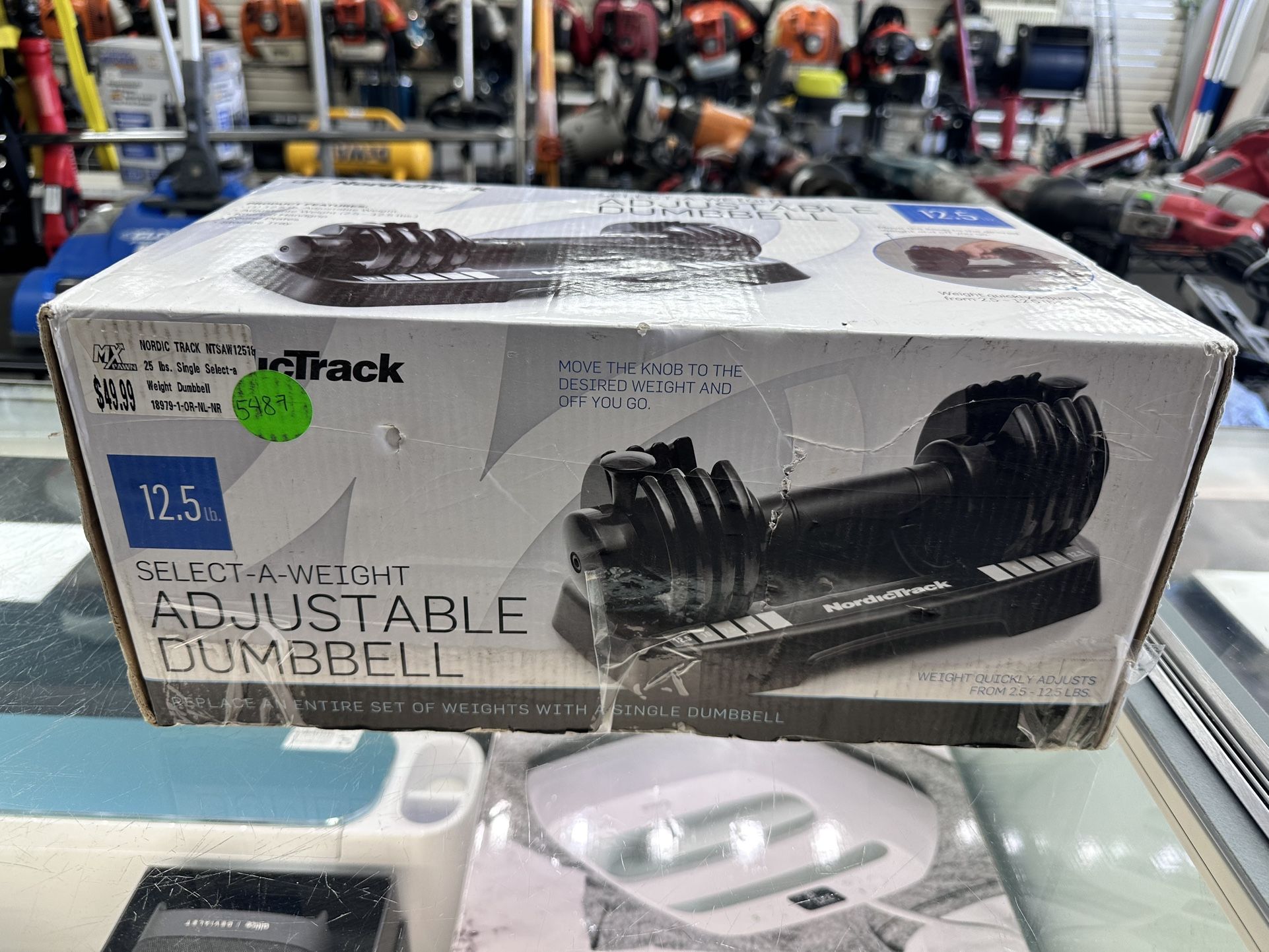 NordicTrack 12lb Adjustable Dumbbell 