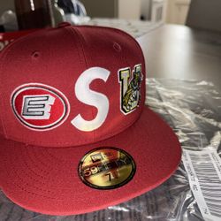 Supreme Mascot Logo 7 1/4