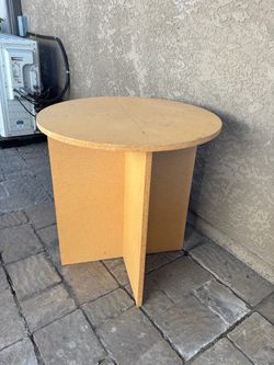 Round MDF Table 27” diameter